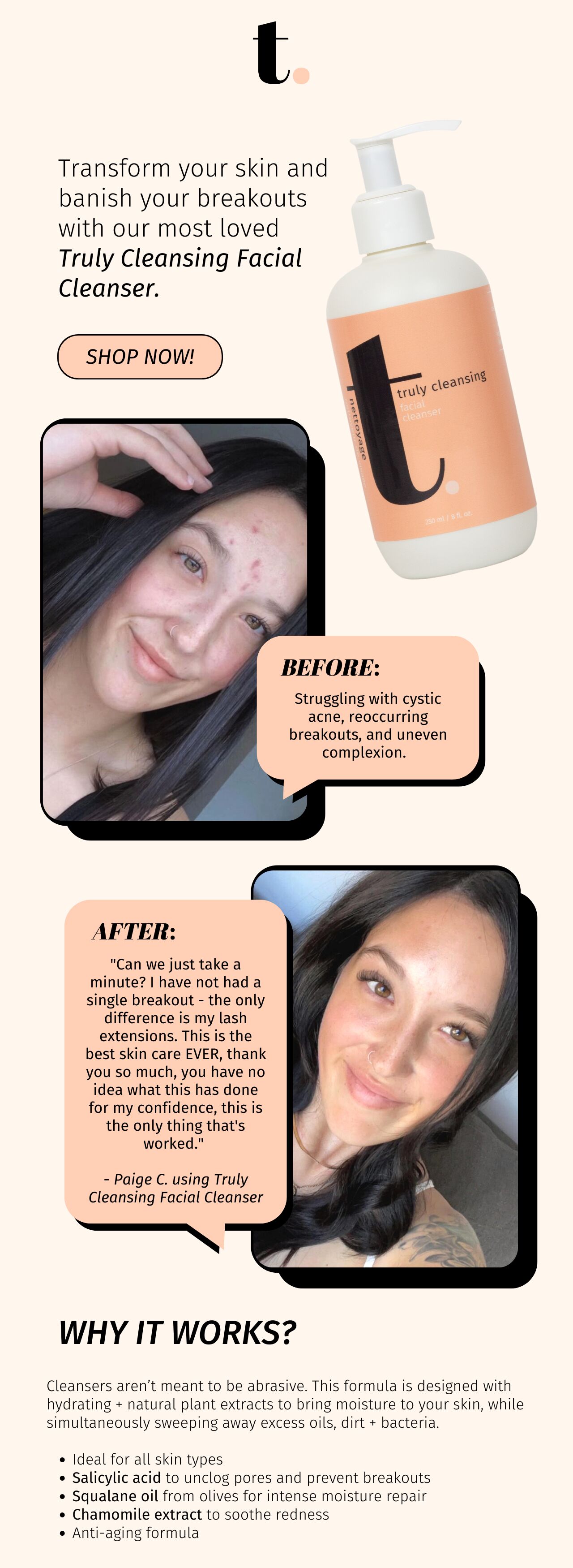 The before and after that left us speechless 😍 Truly Lifestyle Brand